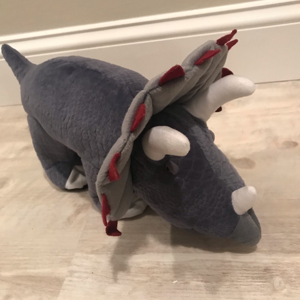 Talking Triceratops Plush Dinosaur